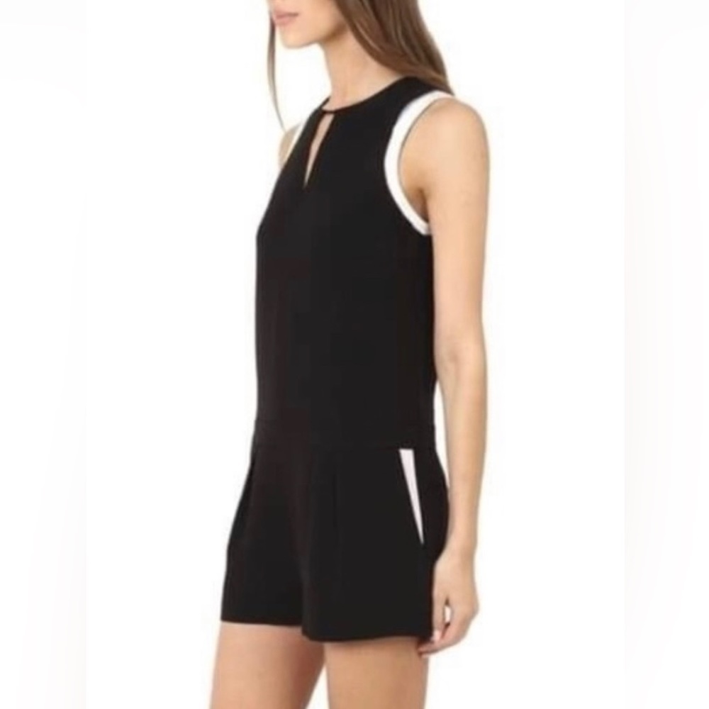 Rag & Bone
Lana Leather-Trim Keyhole Jumpsuit